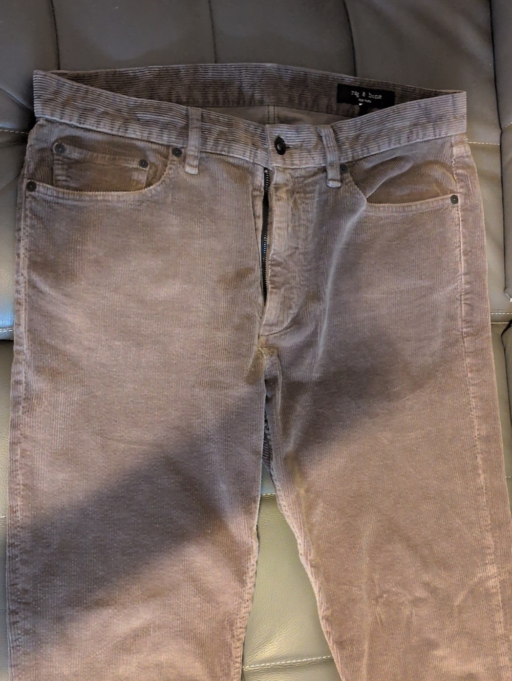 Rag & Bone Men's Corduroy Pants - Taupe